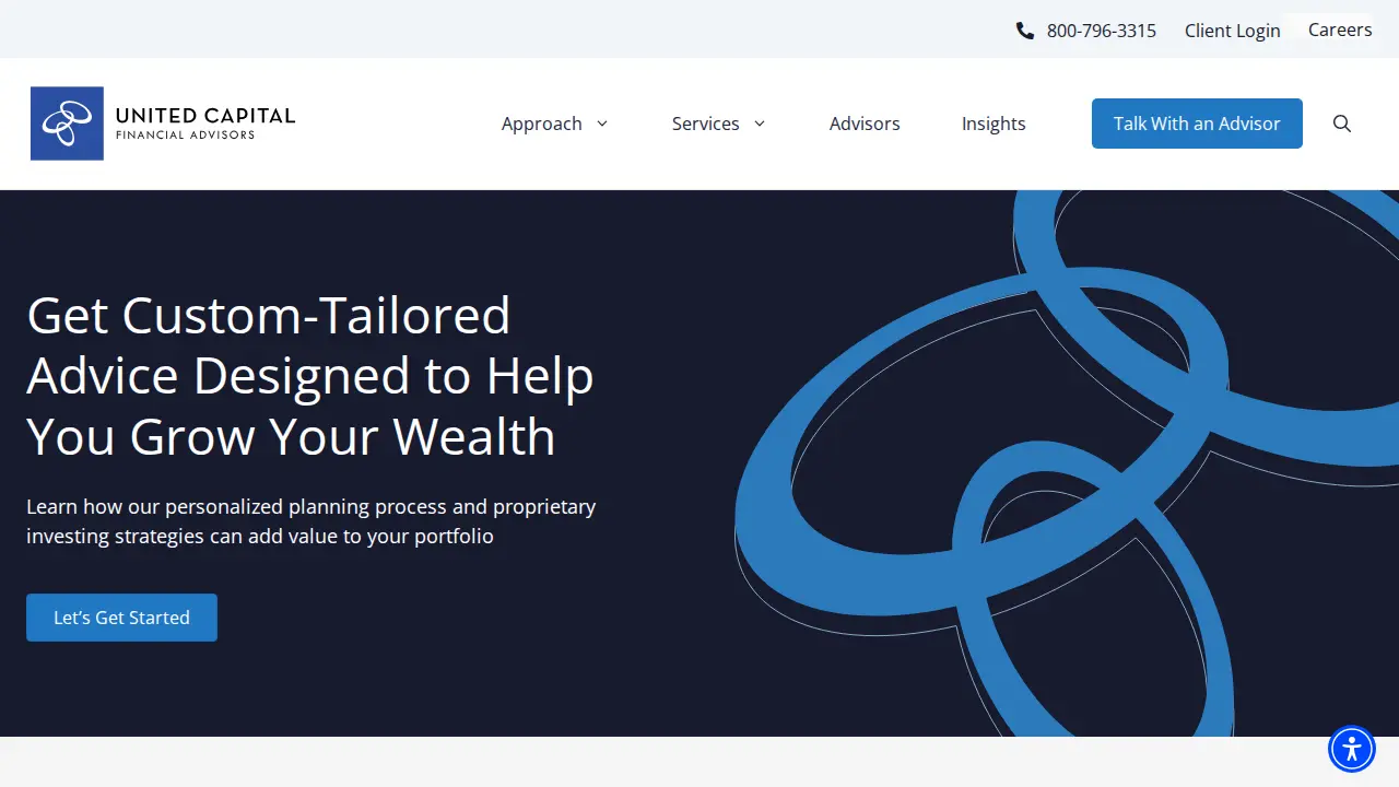 United Capital Financial Advisors page