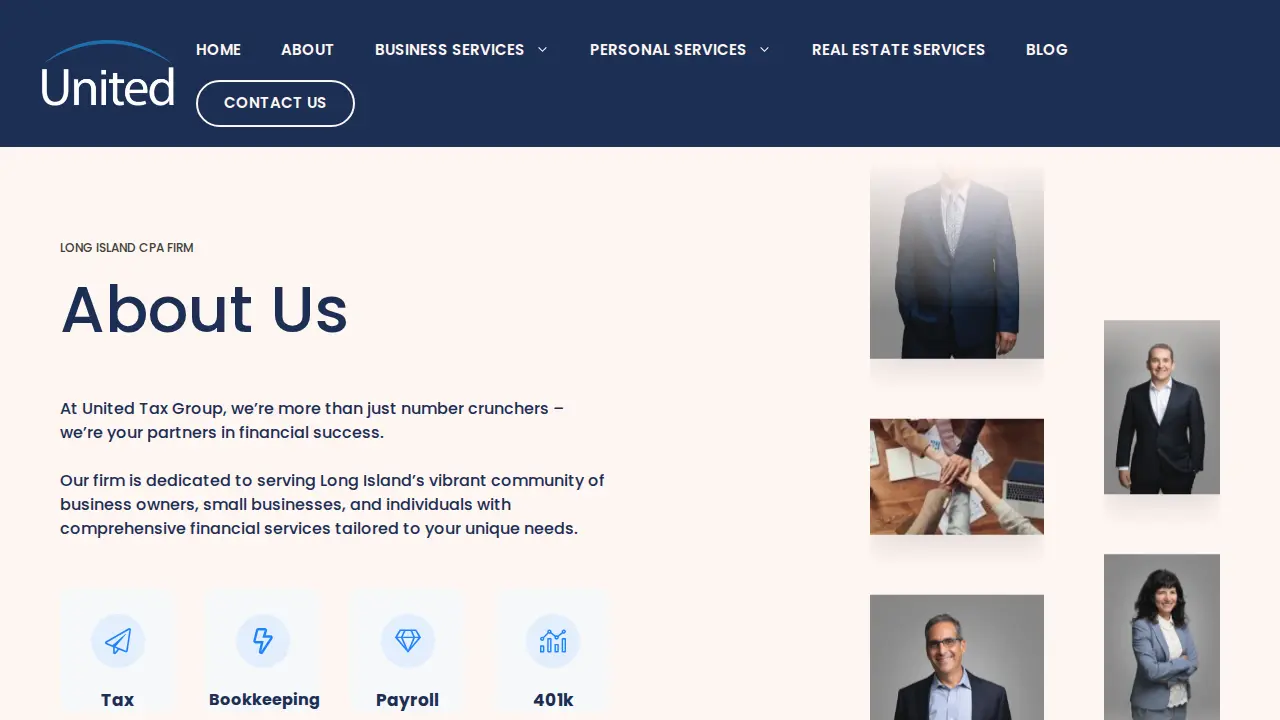 United Tax Group page