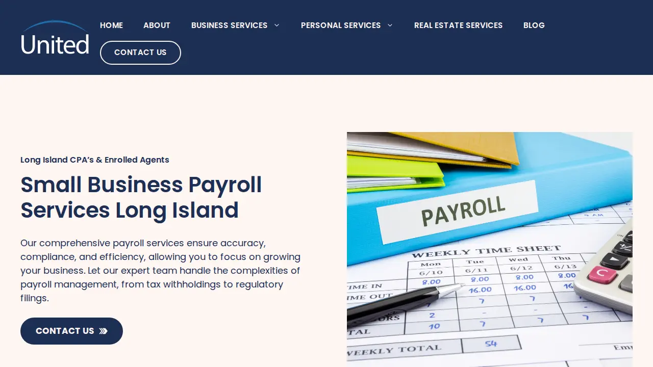 United Tax Group page