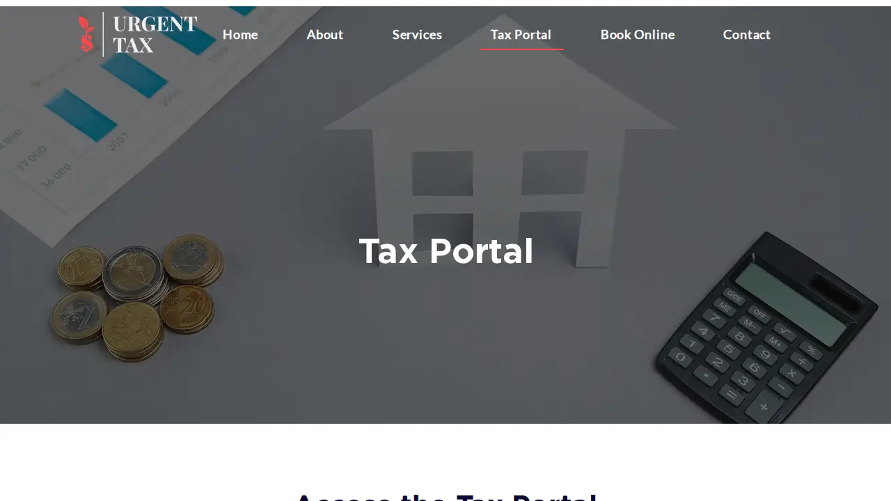 Urgent Tax page