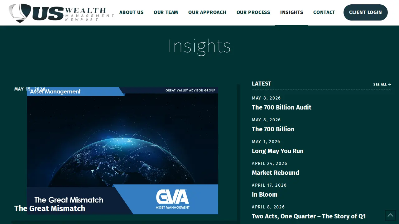 US Wealth Newport page