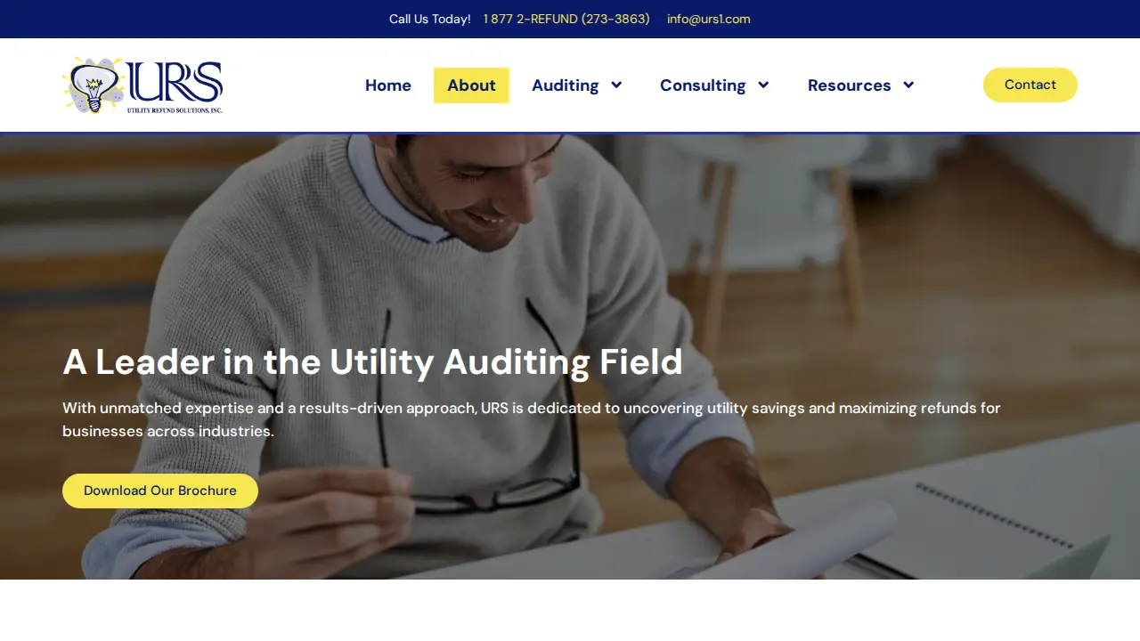 Utility Refund Solutions Inc page