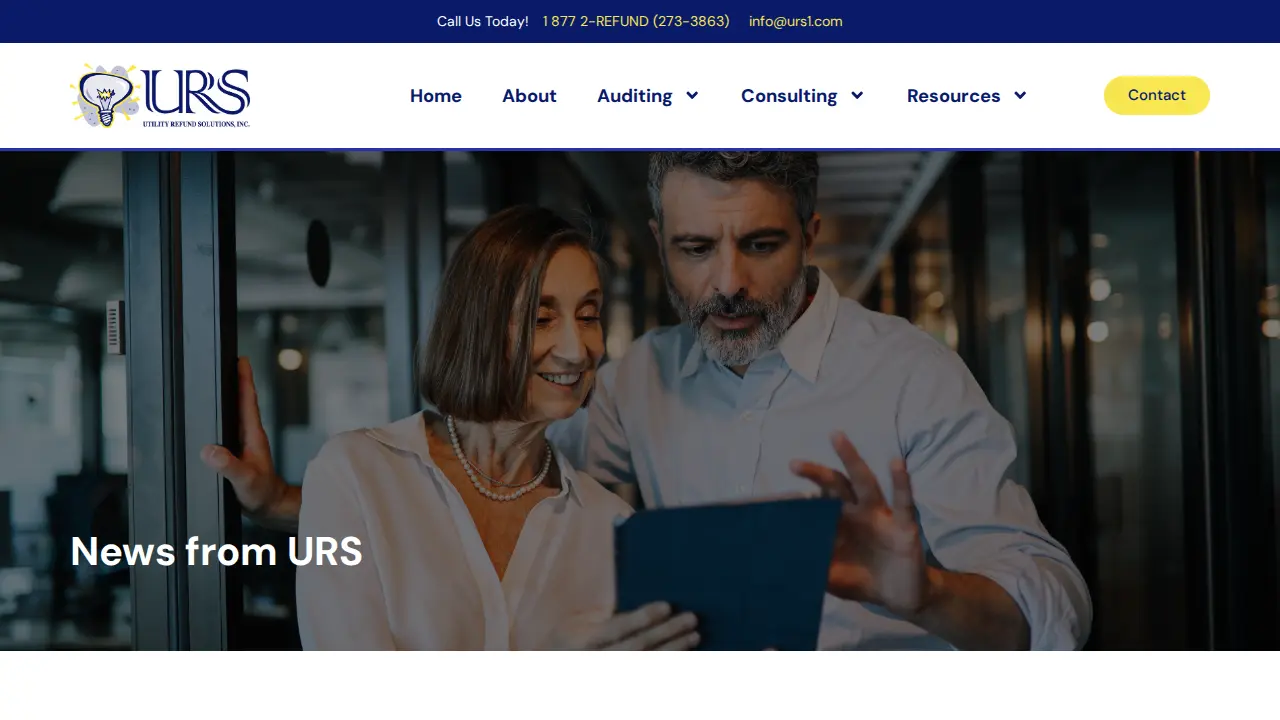 Utility Refund Solutions Inc page