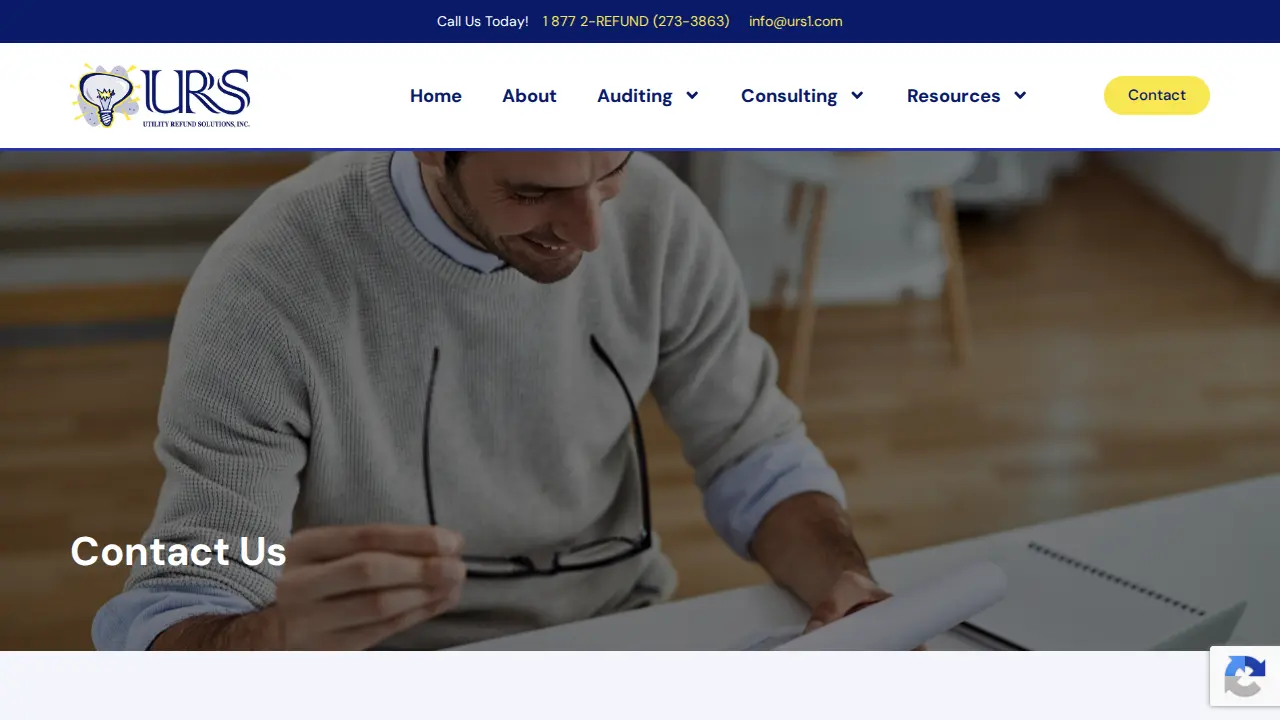 Utility Refund Solutions Inc page