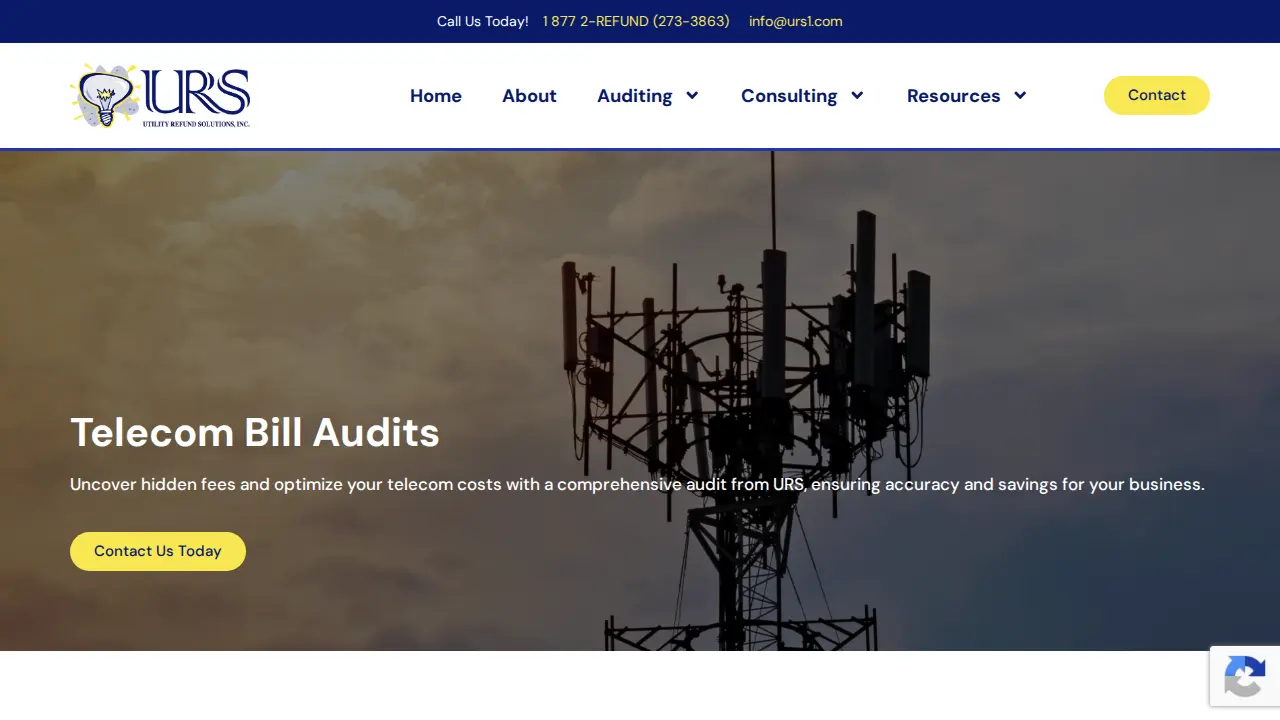 Utility Refund Solutions Inc page