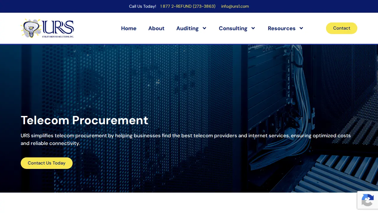 Utility Refund Solutions Inc page