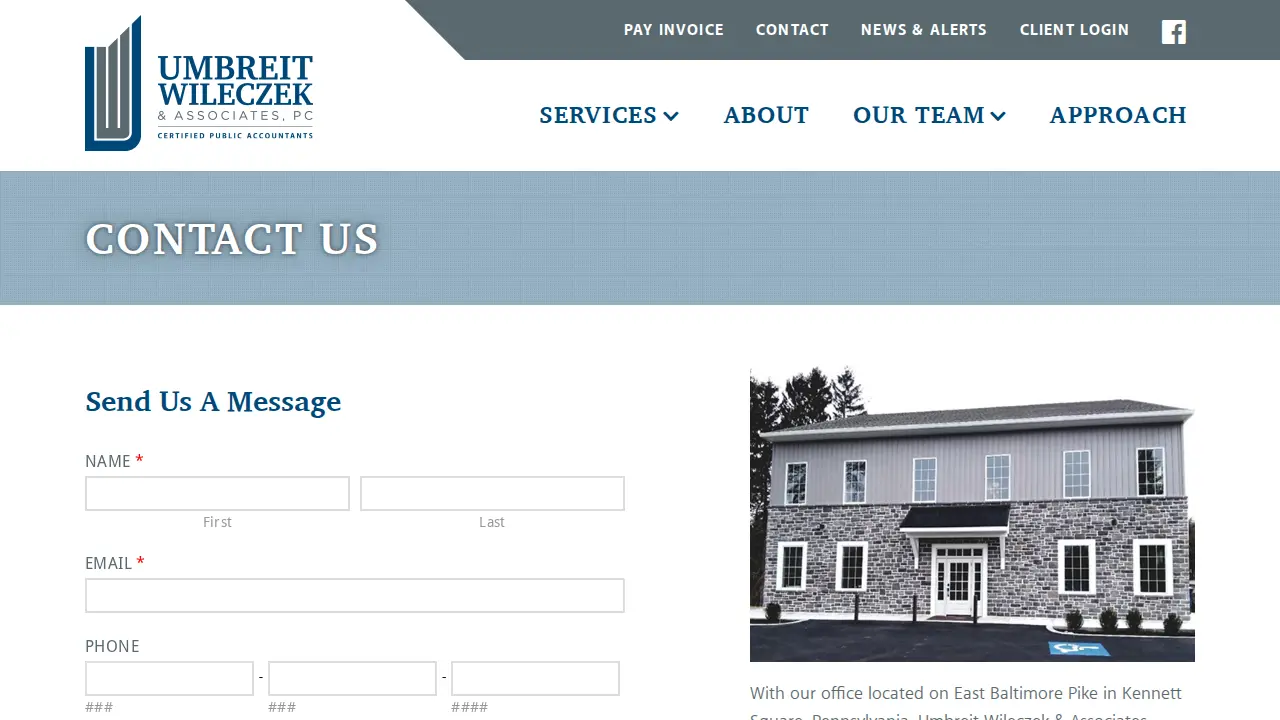 Umbreit Wileczek & Associates, PC page