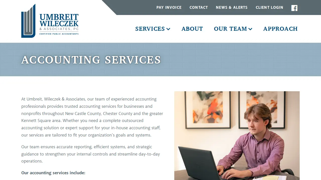 Umbreit Wileczek & Associates, PC page