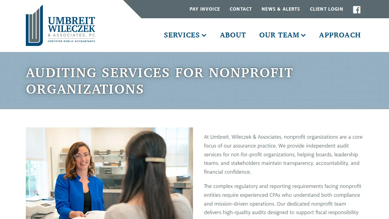 Umbreit Wileczek & Associates, PC page