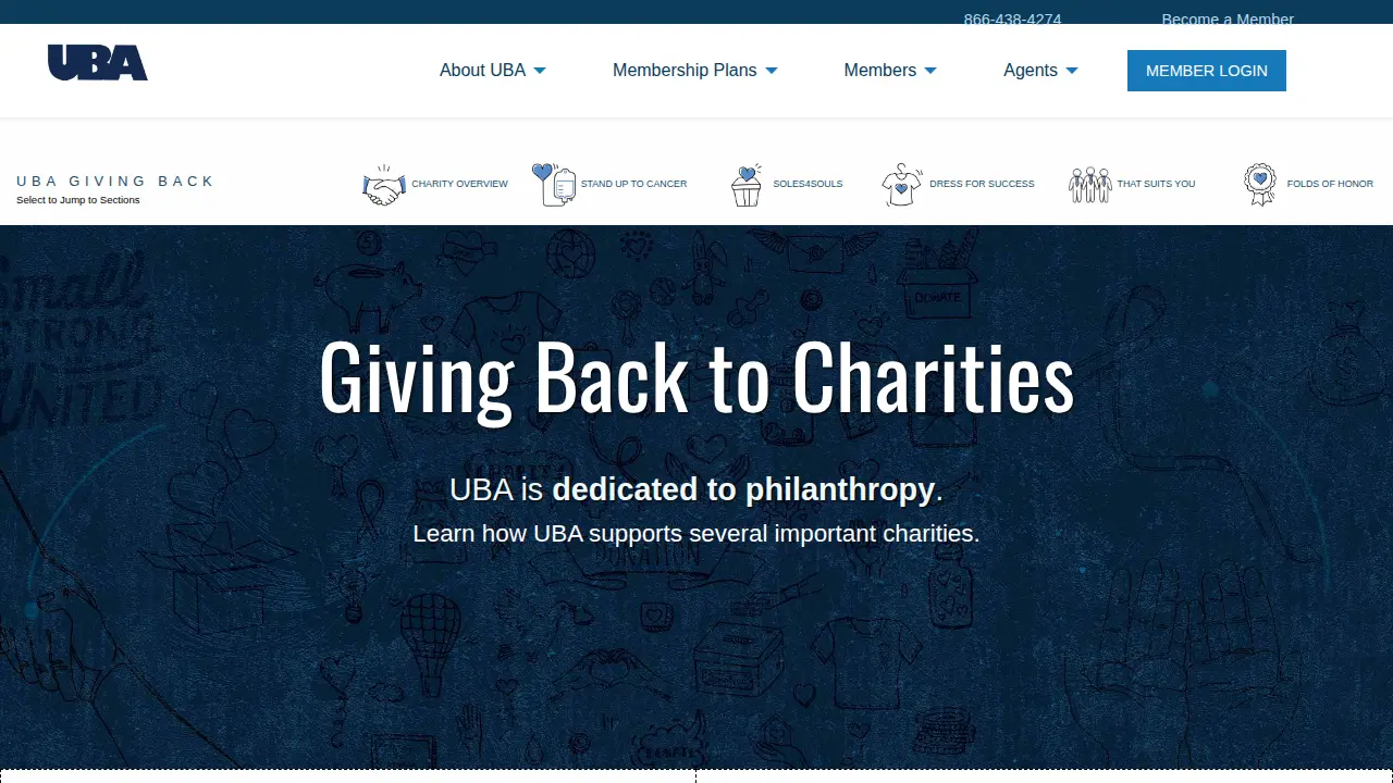 United Business Association page