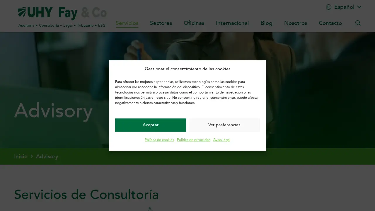 UHY Fay & Co | Madrid page