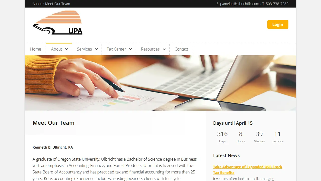 Ulbricht Public Accounting LLC page