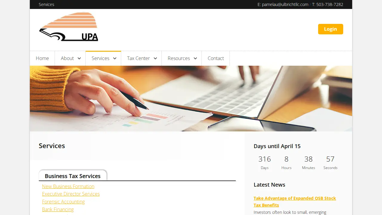 Ulbricht Public Accounting LLC page