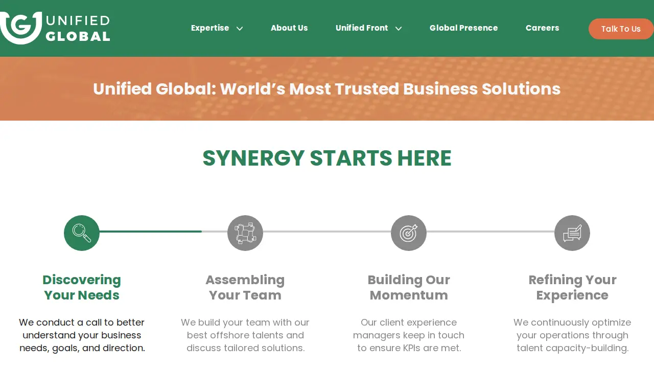 Unified Accounting & Tax page