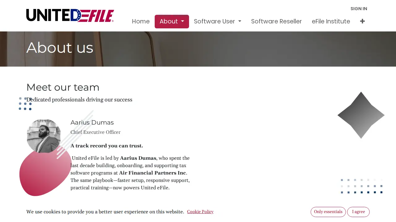 United Efile LLC page