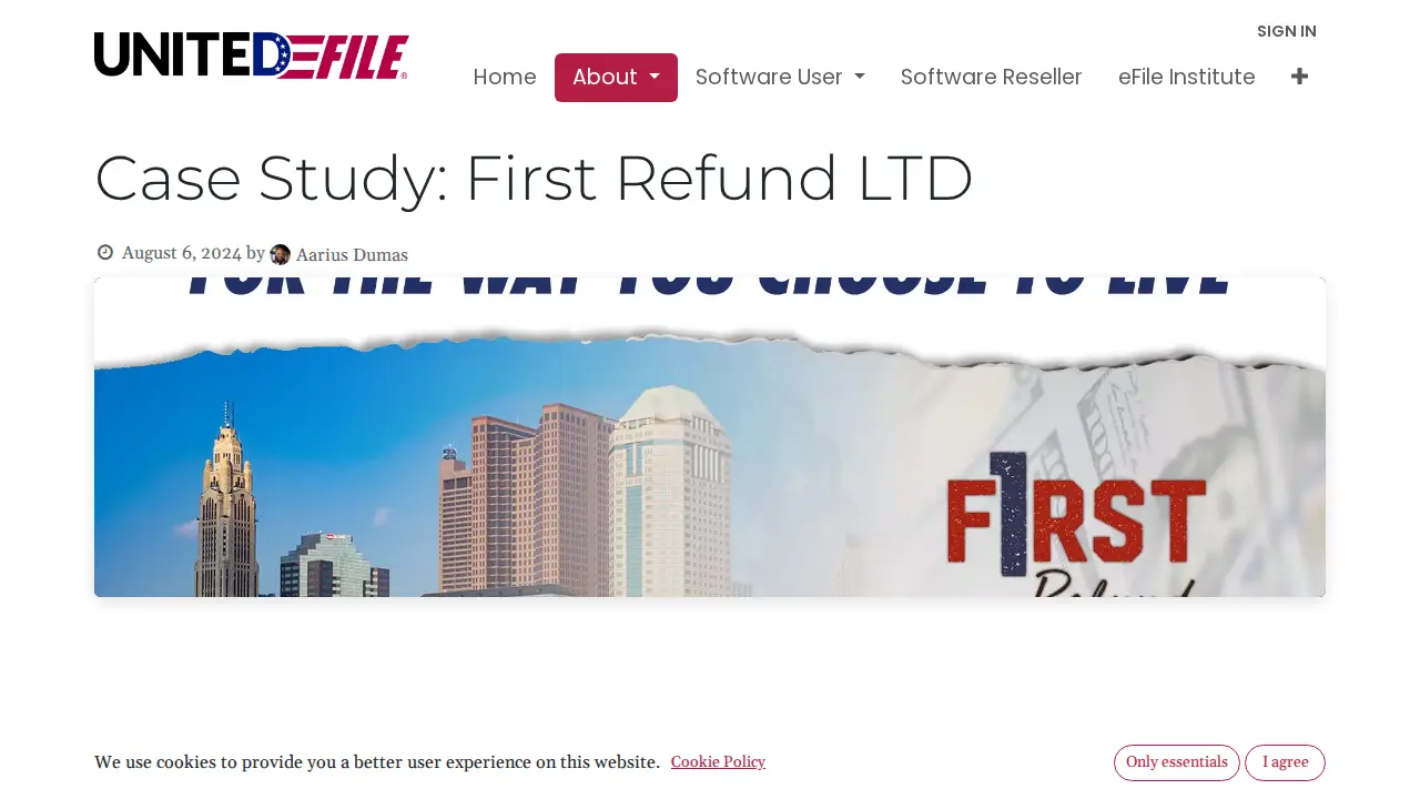 United Efile LLC page