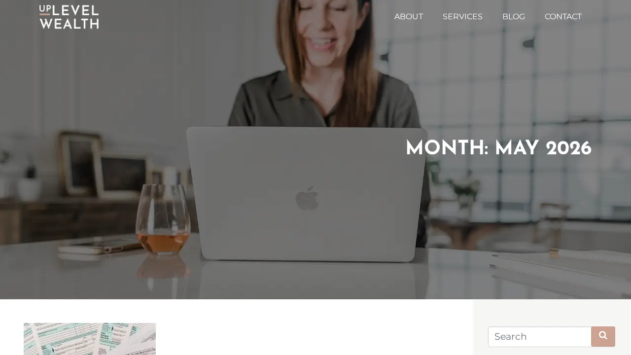 Uplevel Wealth page