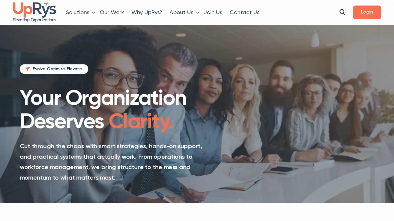 UpRys website