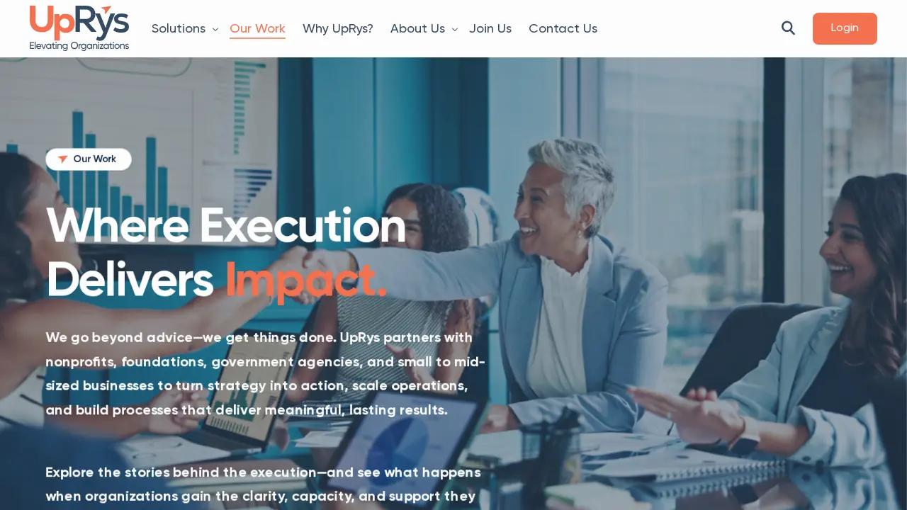 UpRys page