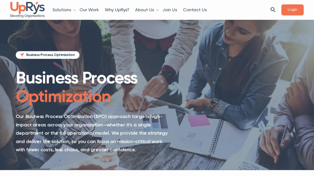 UpRys page