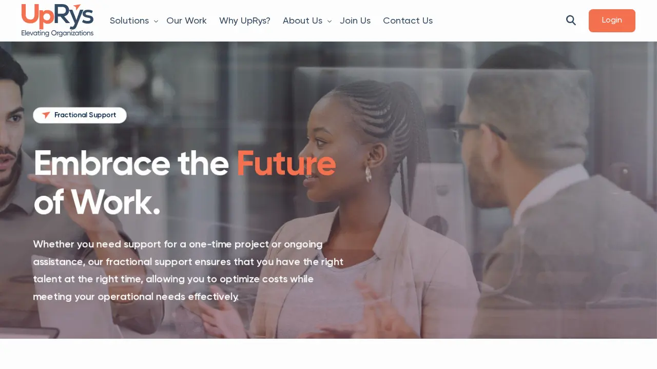 UpRys page