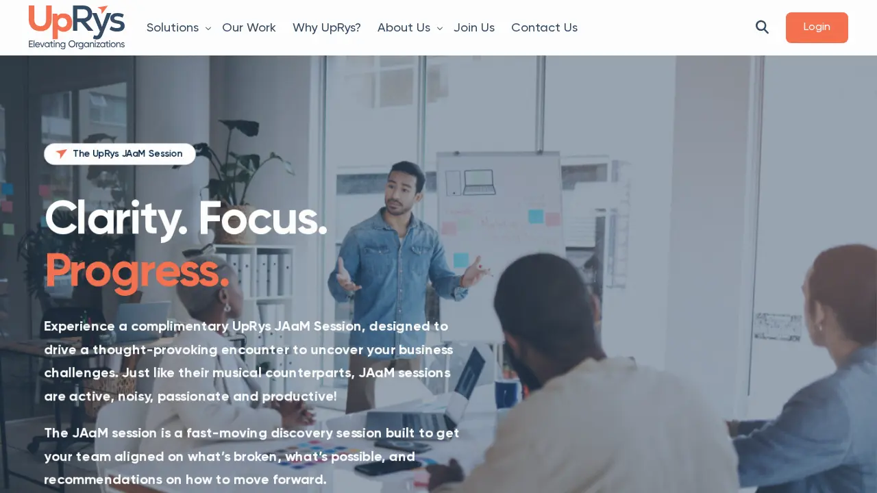 UpRys page