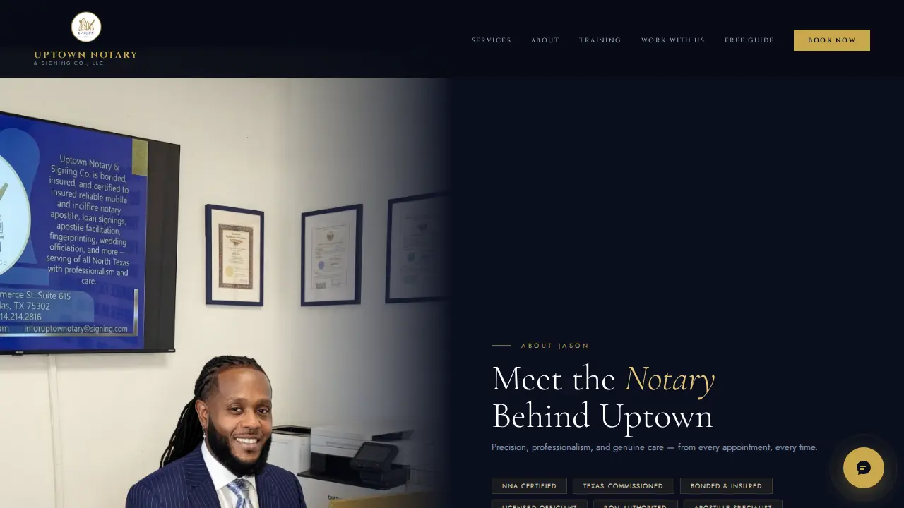 Uptown Notary & Signing Co., LLC page