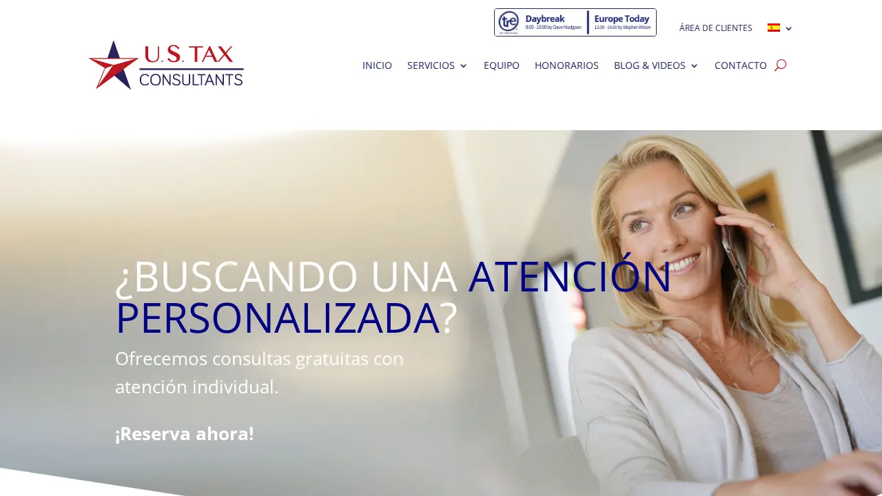 US Tax Consultants page