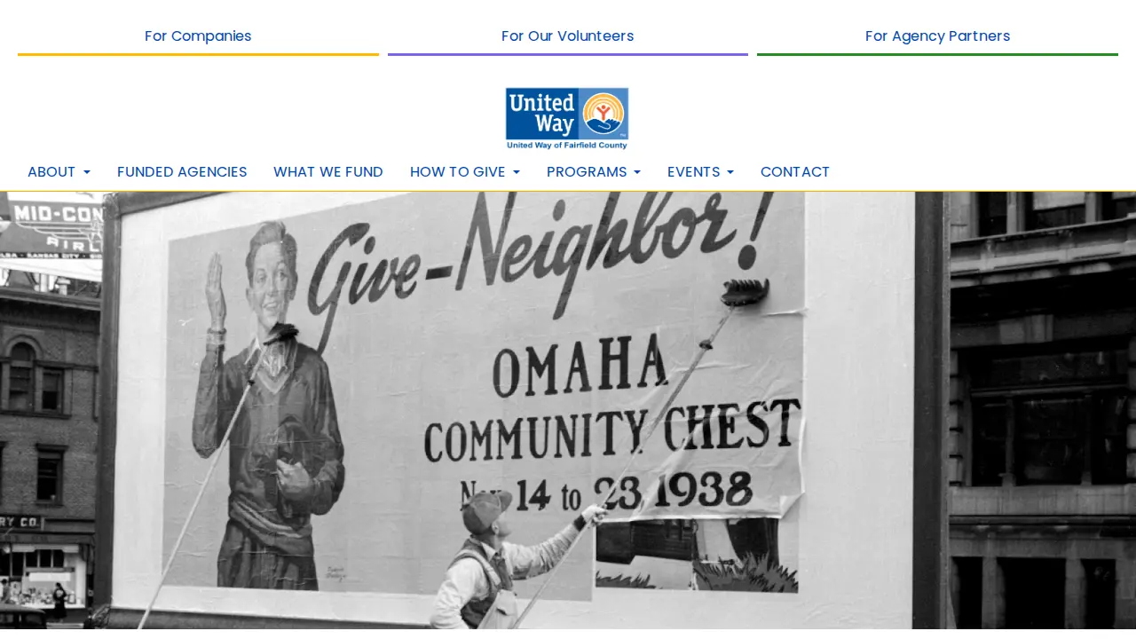 United Way of Fairfield County page