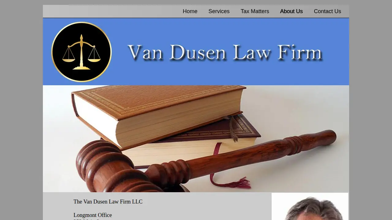 The Van Dusen Law Firm LLC page