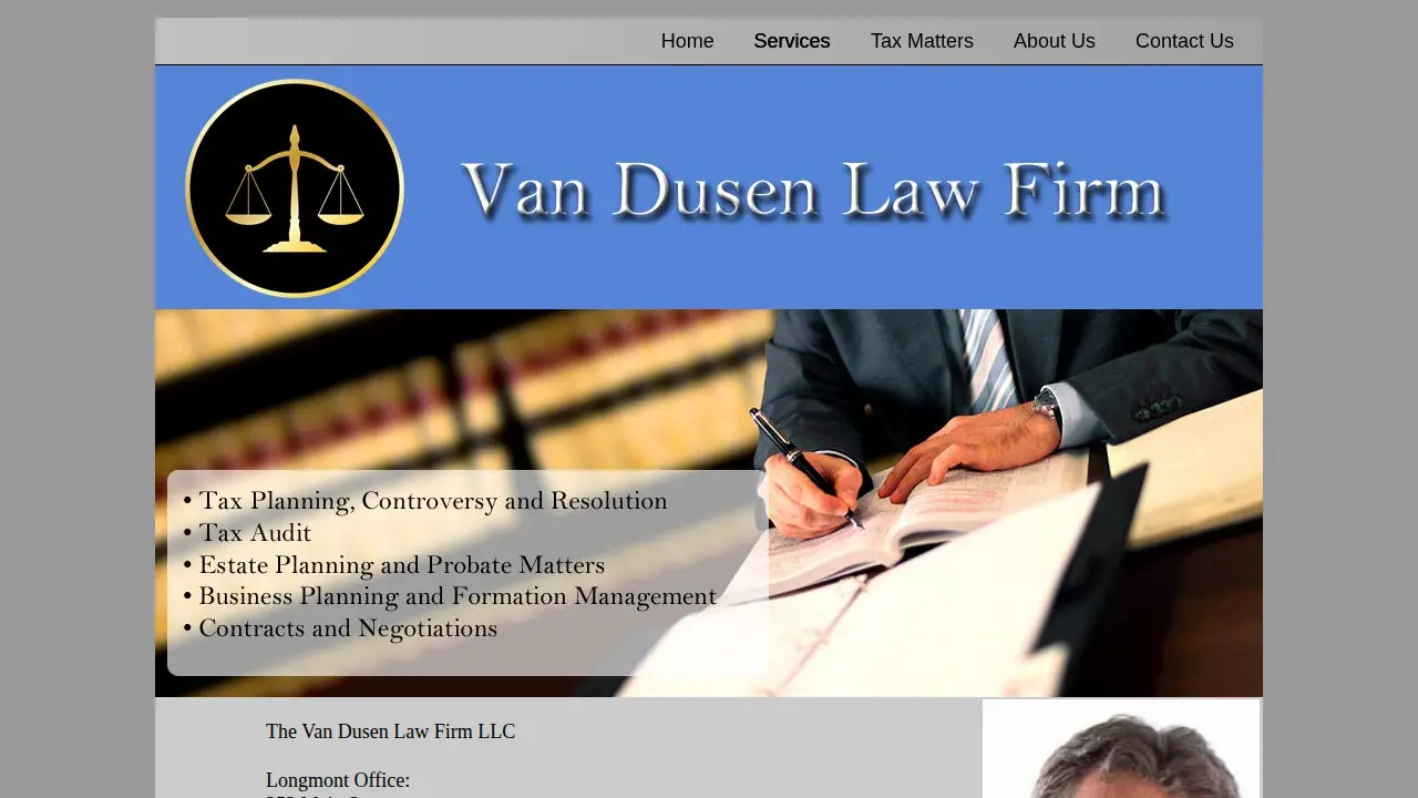 The Van Dusen Law Firm LLC page