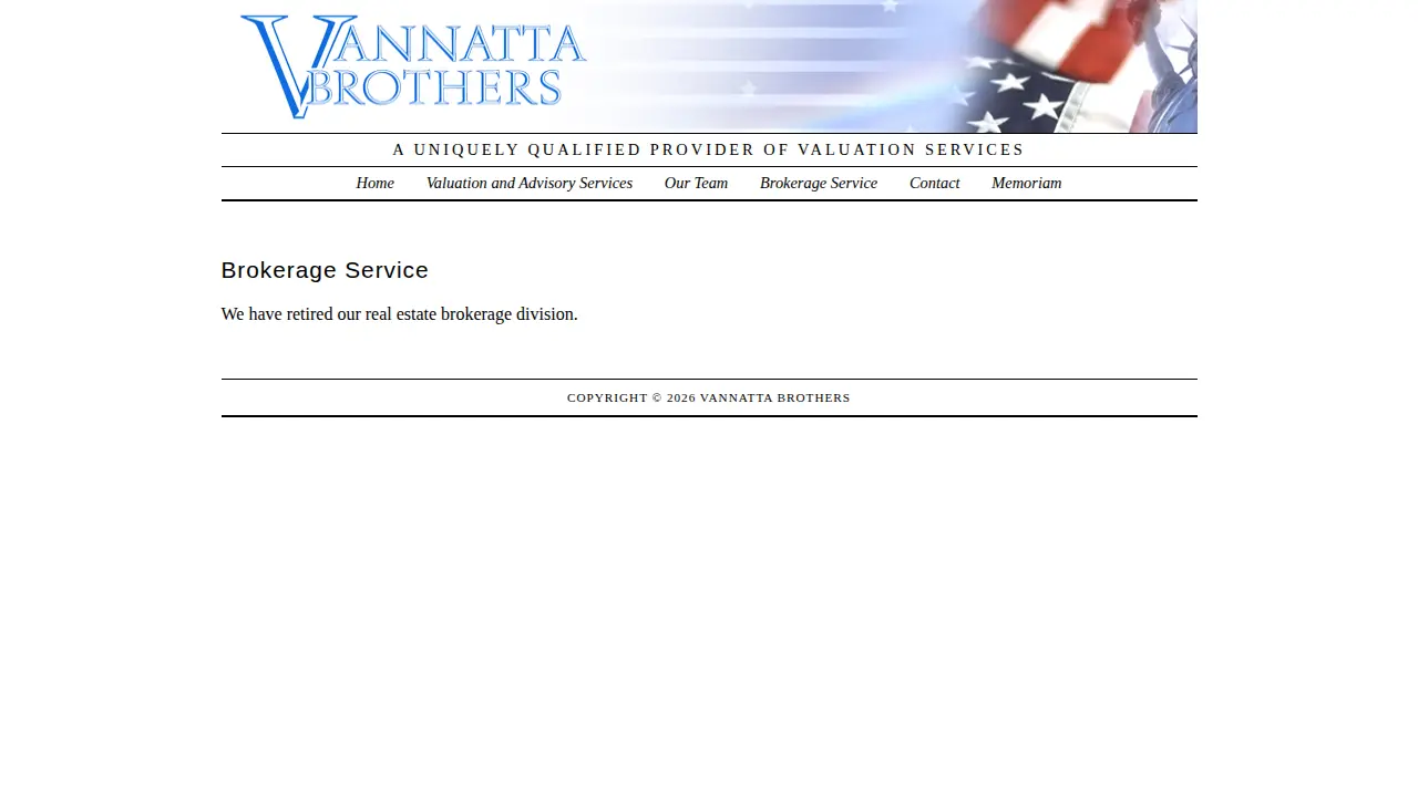 Vanatta Brothers page