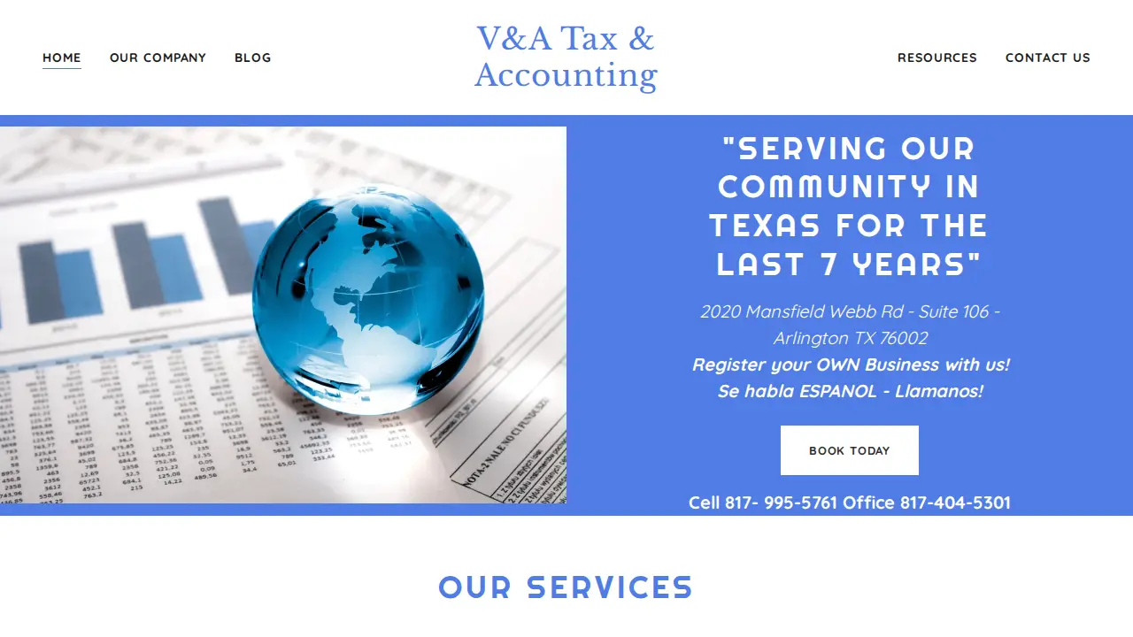 V&A TaXperts page