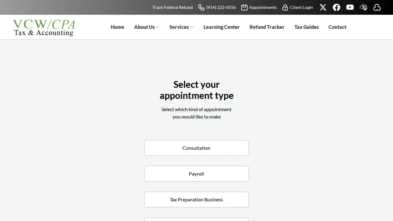 VCWCPA Tax and Accounting page