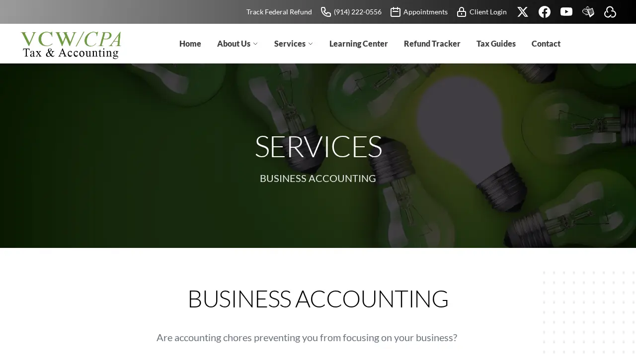 VCWCPA Tax and Accounting page