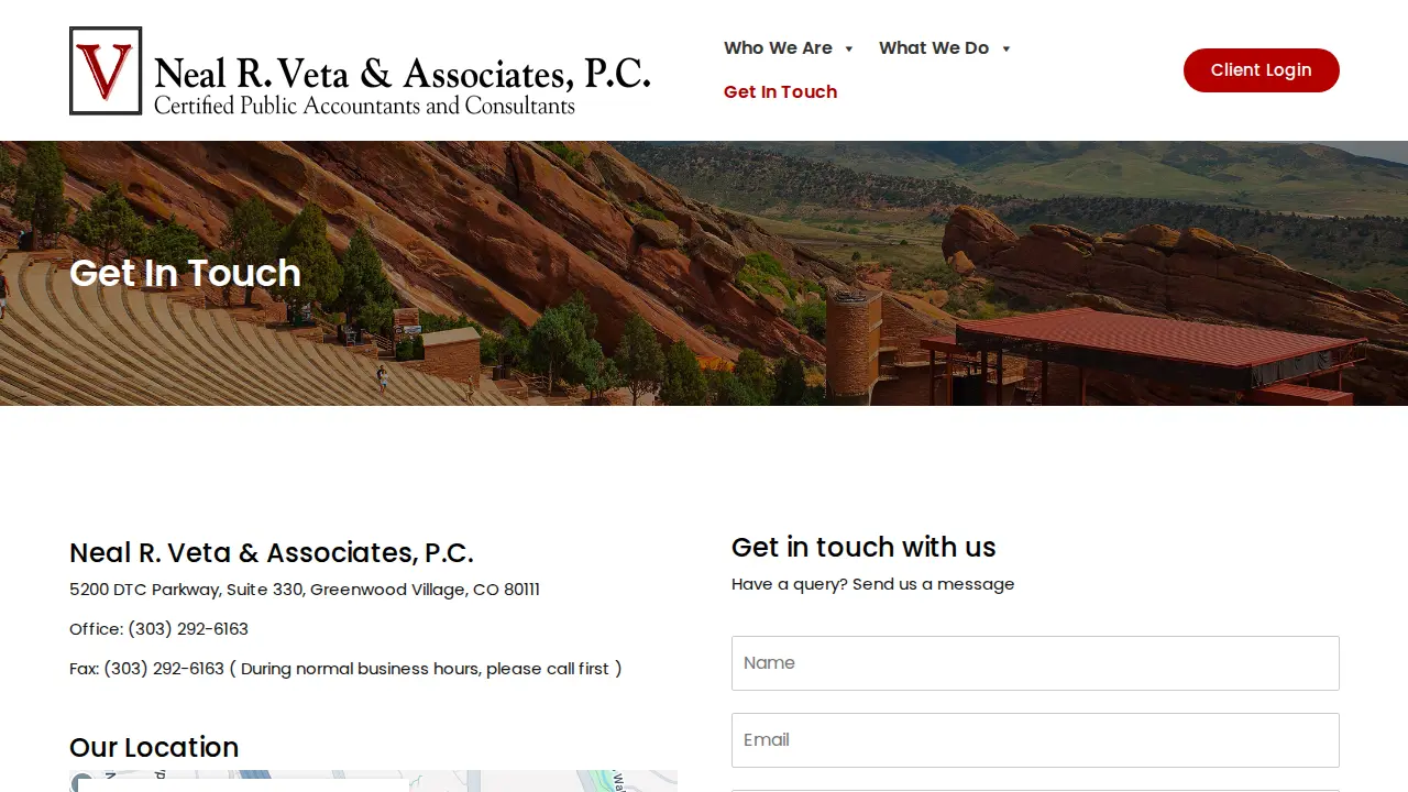 Veta Neal R & Associates PC page