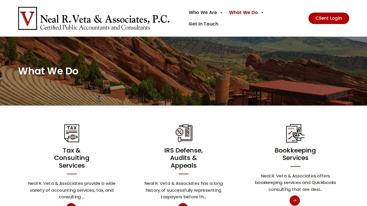Veta Neal R & Associates PC page