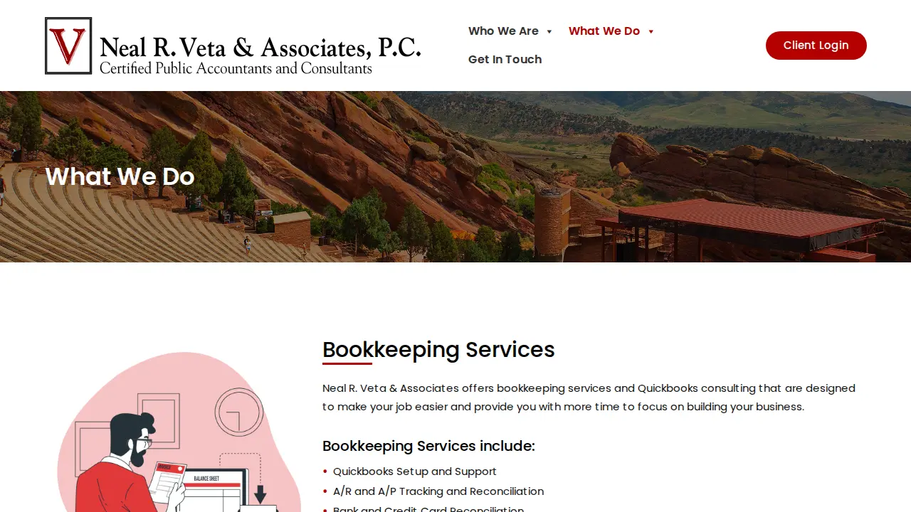 Veta Neal R & Associates PC page