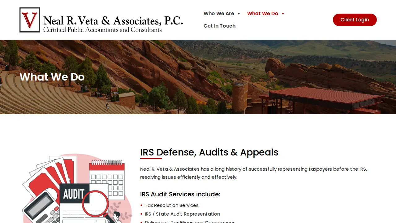 Veta Neal R & Associates PC page