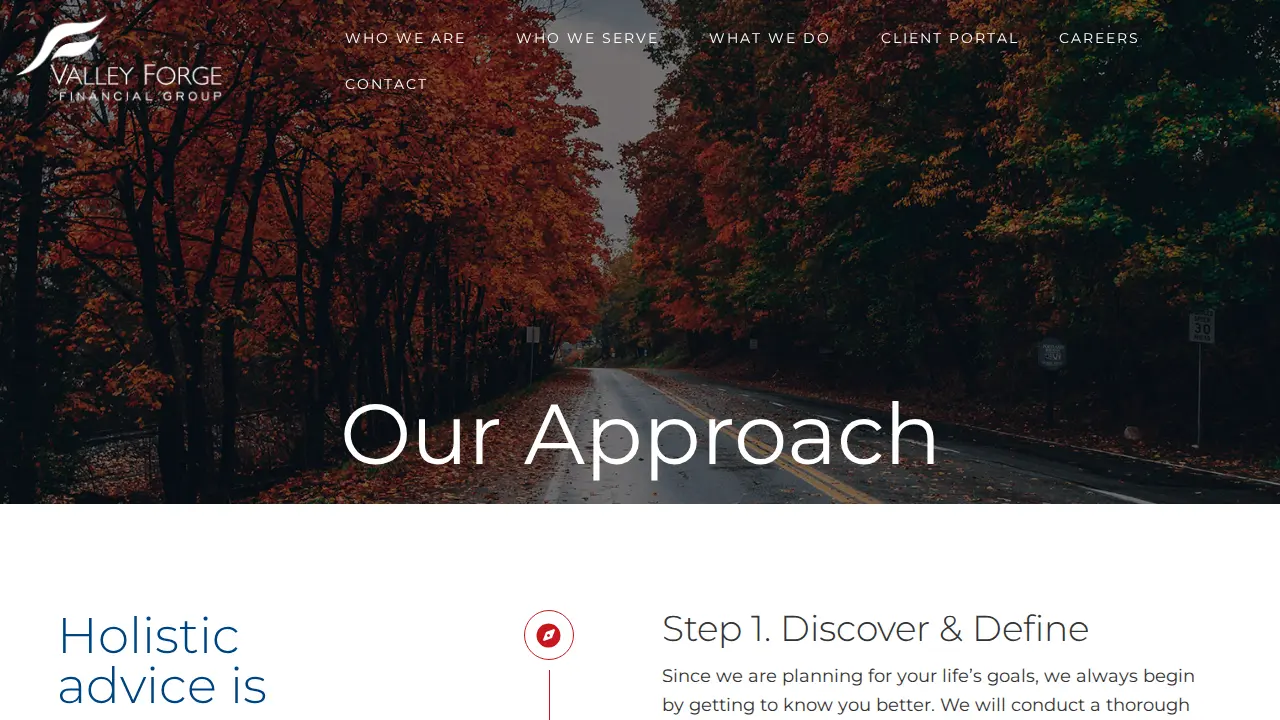 Valley Forge Financial Services Inc page