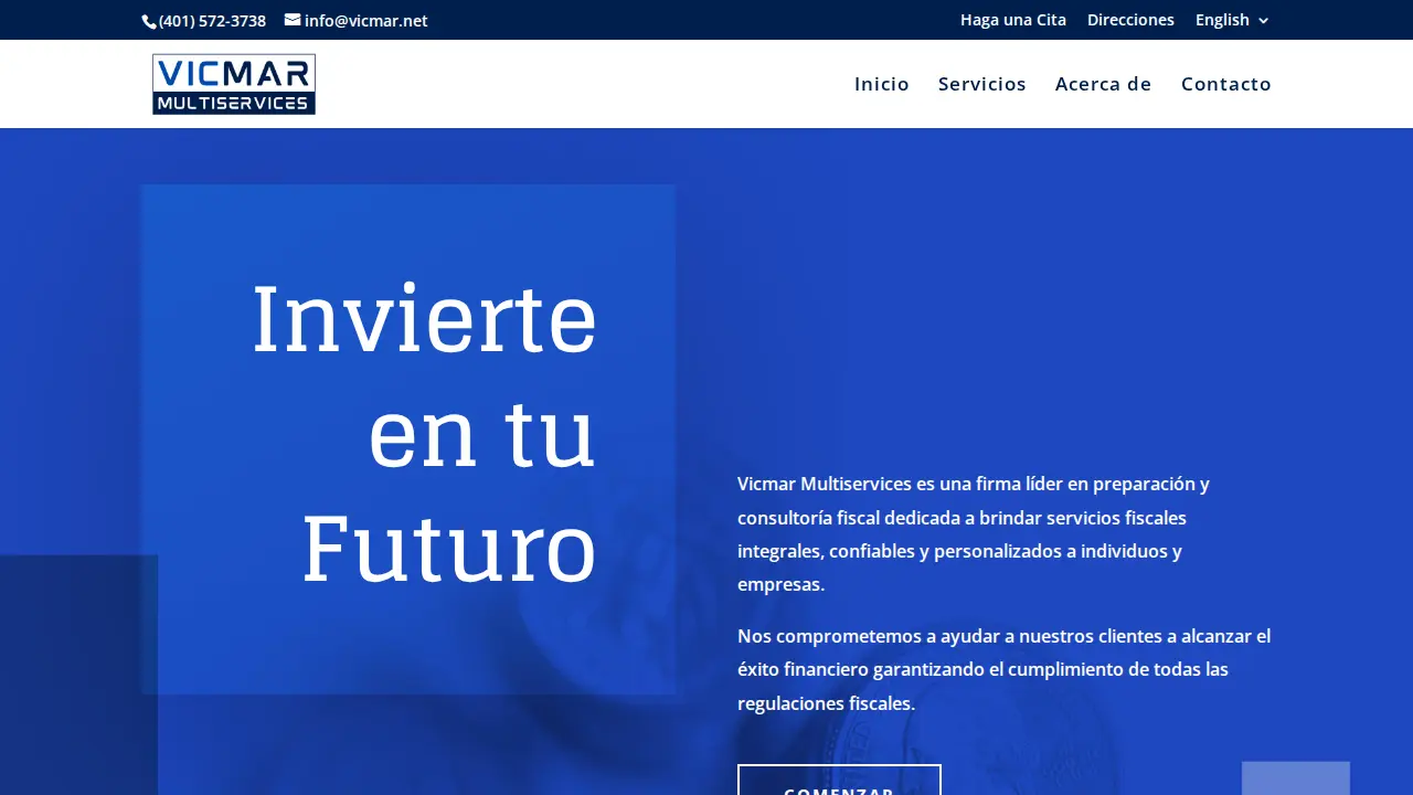 VICMAR MULTISERVICES INC. page