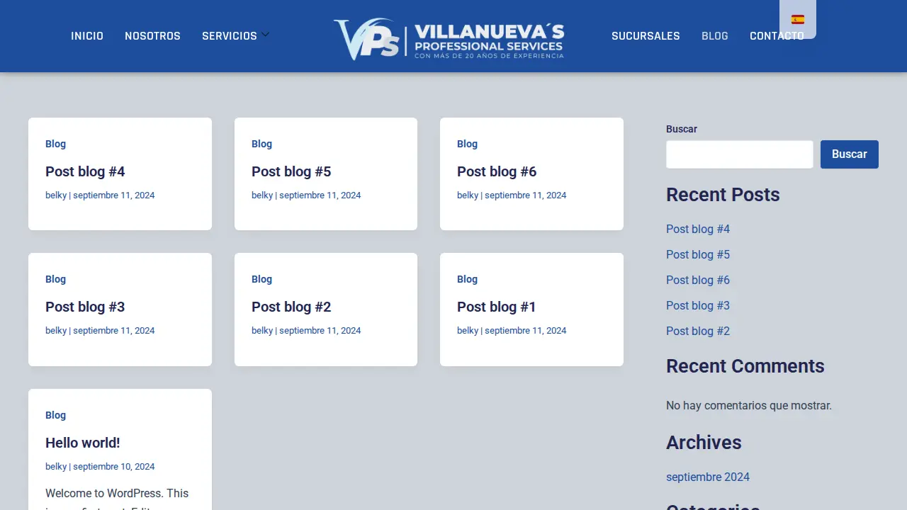 Villanueva's Professional Services Trenton | Taxes | Notary Public | Driving School page