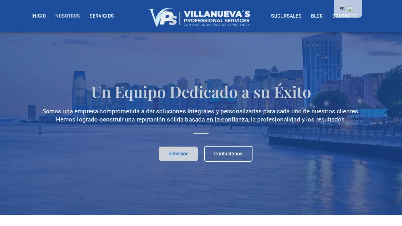 Villanueva's Professional Services Trenton | Taxes | Notary Public | Driving School page