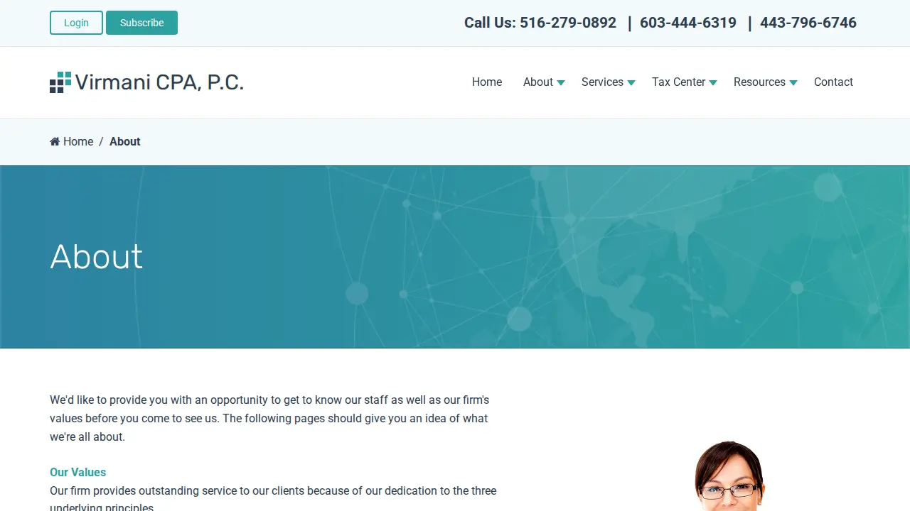 Virmani CPA page