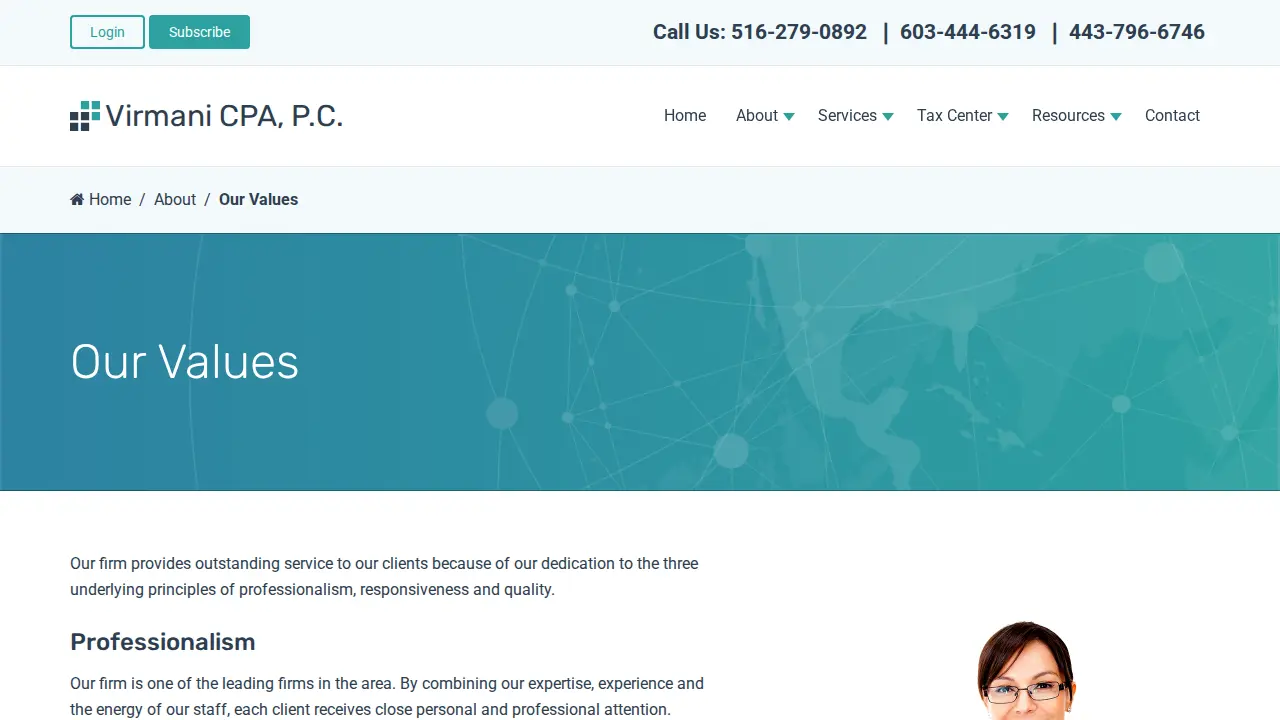 Virmani CPA page