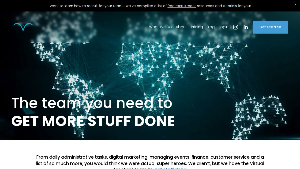 Virtical website