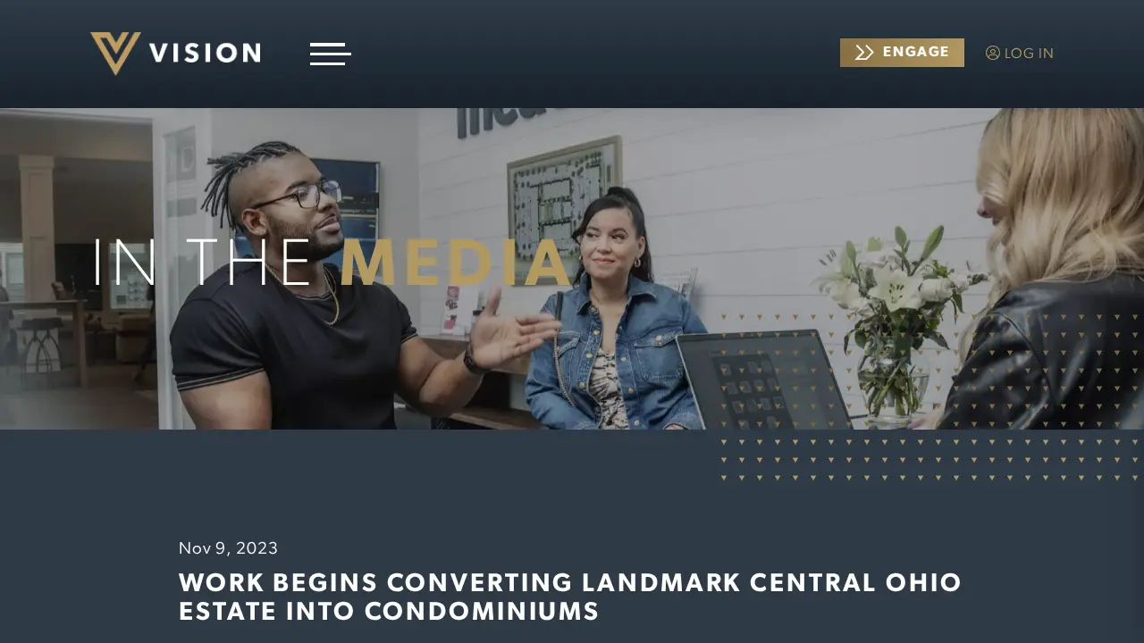 Vision Companies page