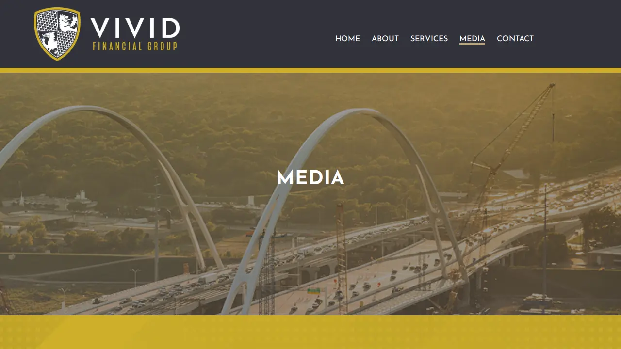 Vivid Financial Group page