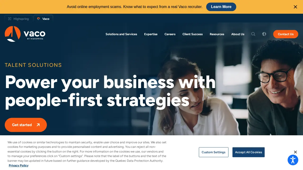 Vaco page