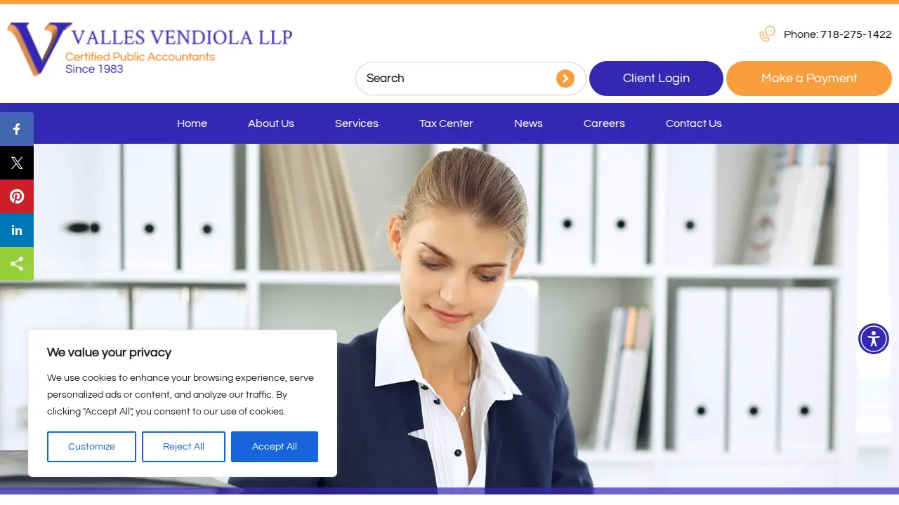 Valles Vendiola, LLP page